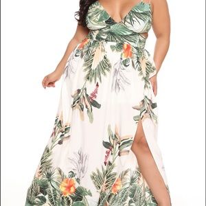 NWT Fashion Nova Key West Maxi Dress Sz 2X